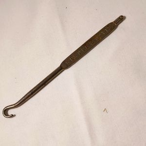 Vintage Hendee & Davis Antique Victorian Advertising Shoe Hook